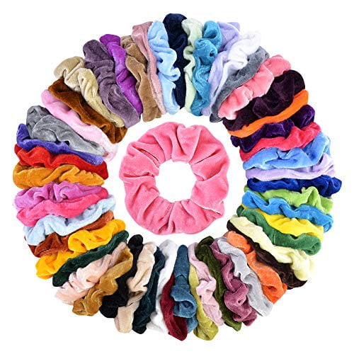Velvet Hair Tie Multicolor Hair Rope Elastic Hair Band Christmas Scrunchie Decor Velvet Hair Tie Multicolor Hair Rope Elastic Hair Band Christmas Scrunchie Decor